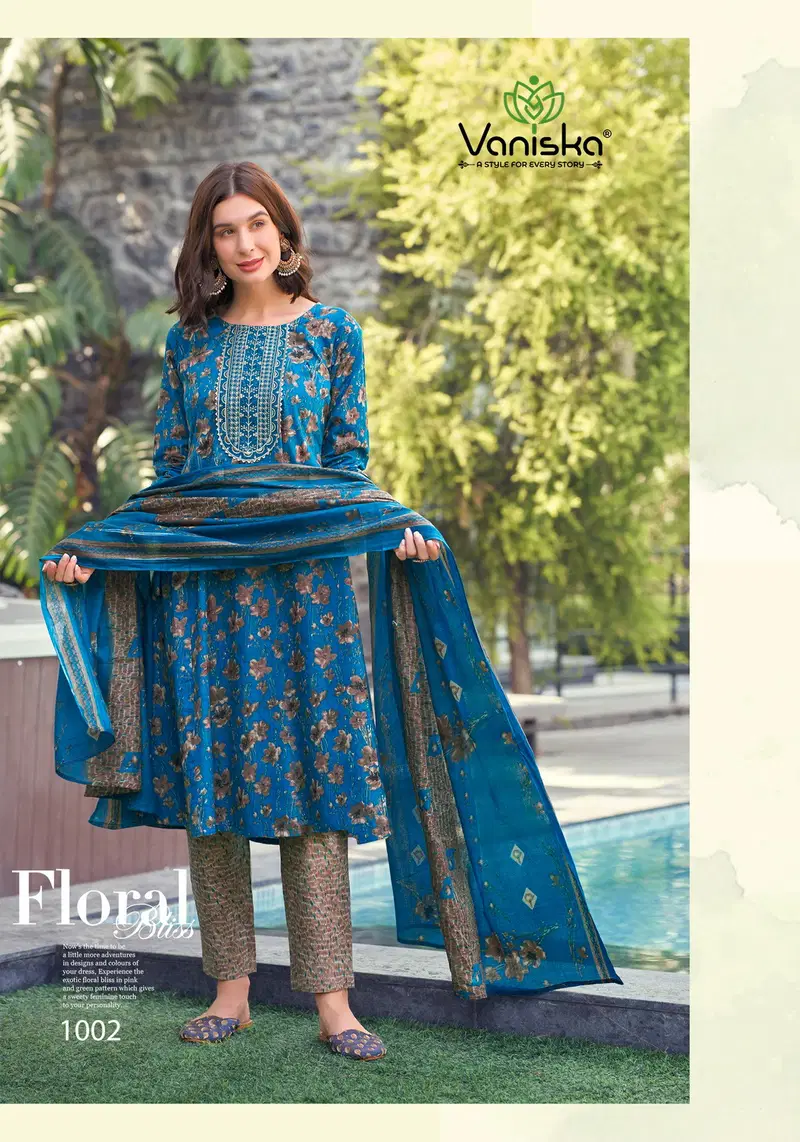 Cotton Plus Vol 1 By Vaniska Cambric Cotton Kurti With Bottom Dupatta Wholesale Shop In Surat
